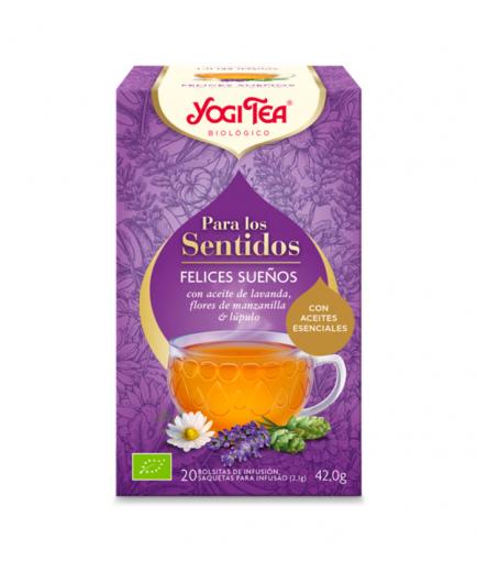 Yogi Tea - Infusión 20 bolsitas Para los Sentidos - Felices Sueños