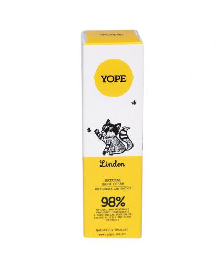 Yope - Natural Hand Cream - Linden