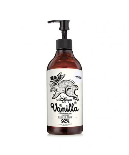 Yope - Natural Moisturising Liquid Soap - Vanilla and Cinnamon