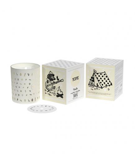 Yope - Scented candle - Vanilla, orange blossom and ylang ylang