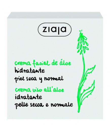 Ziaja - Aloe Hydrating Facial Cream -Dry and Normal skin