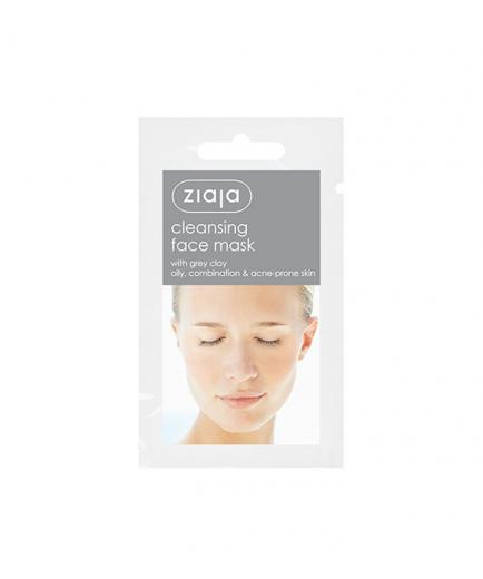 Ziaja - Facial cleansing with gray Clay mask