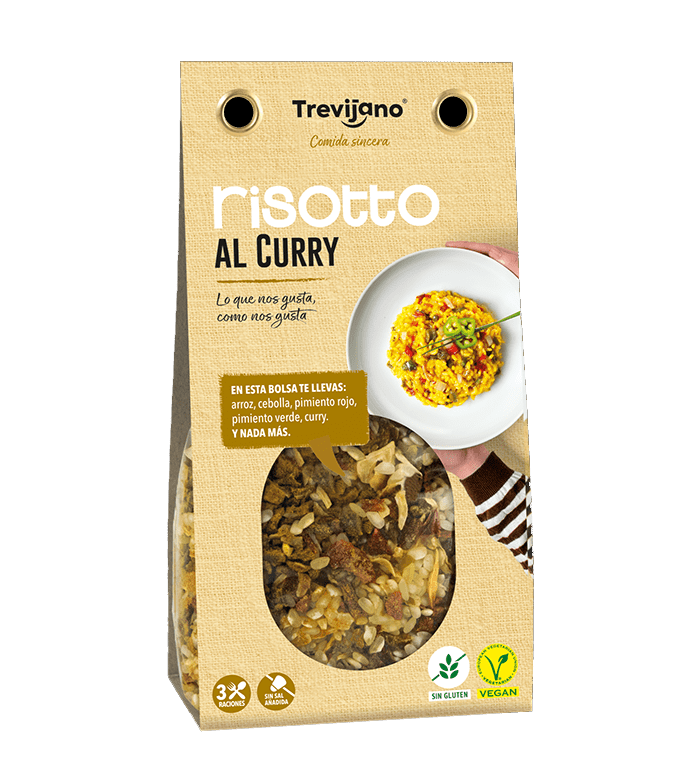 Comprar Trevijano Risotto al curry 280g