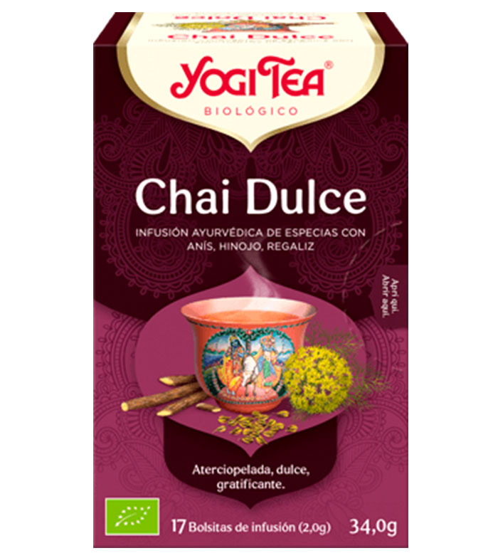 Yogi Tea - Infusión 17 bolsitas - Chai Dulce