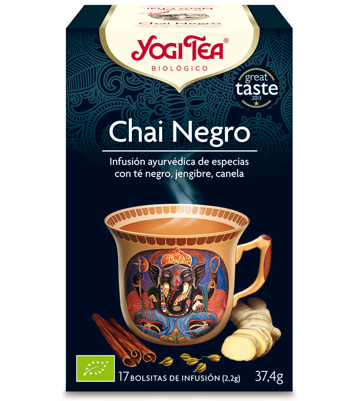 Yogi Tea - Infusión 17 bolsitas - Chai Negro