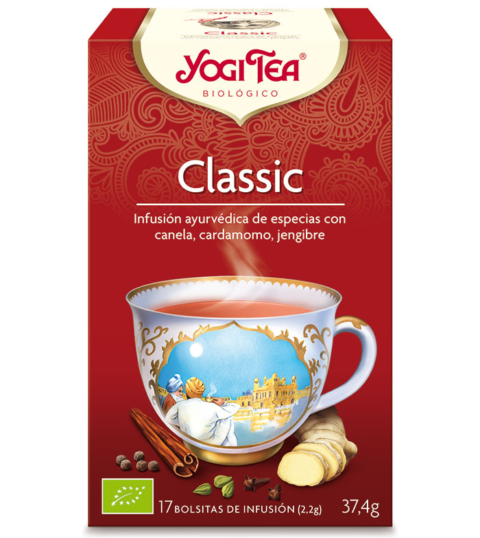 Yogi Tea - Infusión 17 bolsitas - Classic Canela y Especias