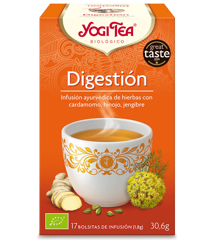 Yogi Tea - Infusión 17 bolsitas - Digestión