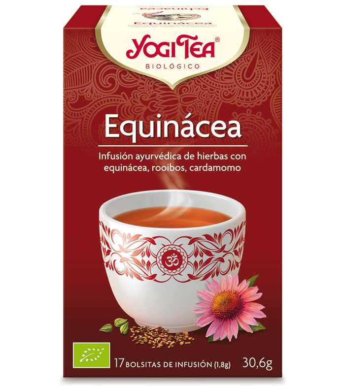 Yogi Tea - Infusión 17 bolsitas - Equinácea