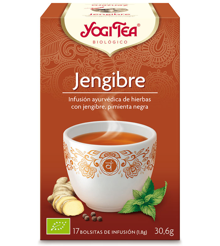 Yogi Tea - Infusión 17 bolsitas - Jengibre