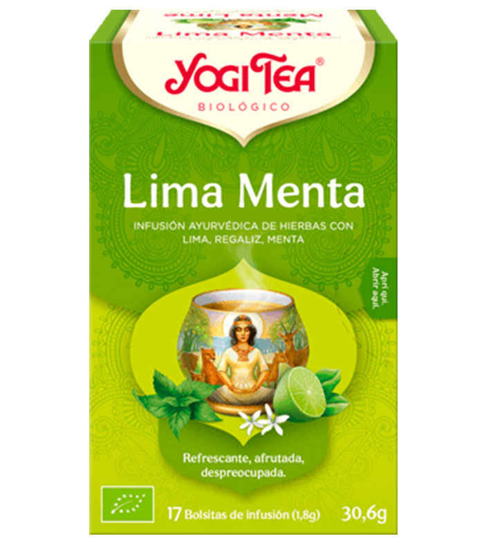 Yogi Tea - Infusión 17 bolsitas - Lima Menta