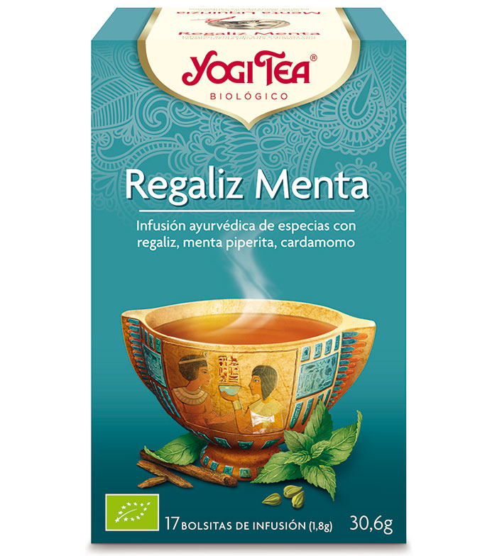 Yogi Tea - Infusión 17 bolsitas - Regaliz Menta