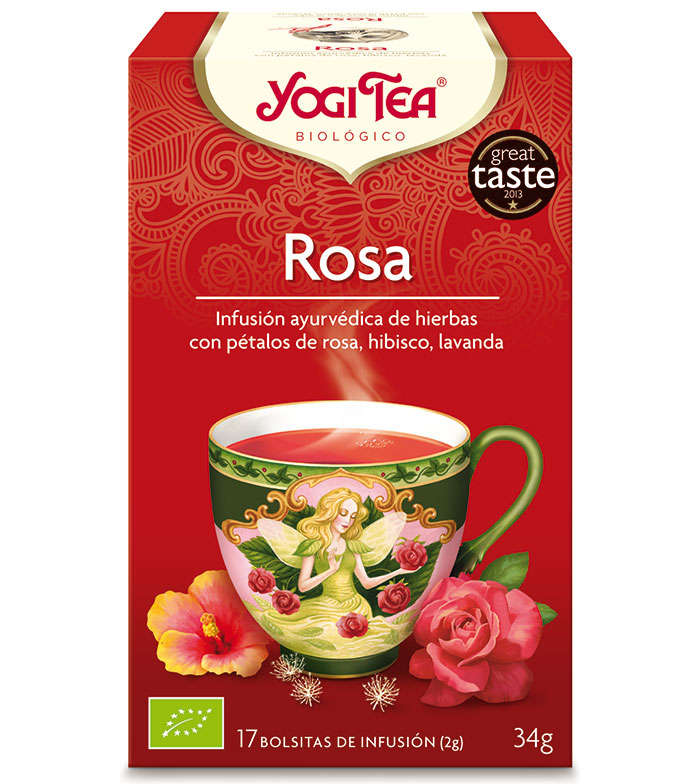 Yogi Tea - Infusión 17 bolsitas - Rosa