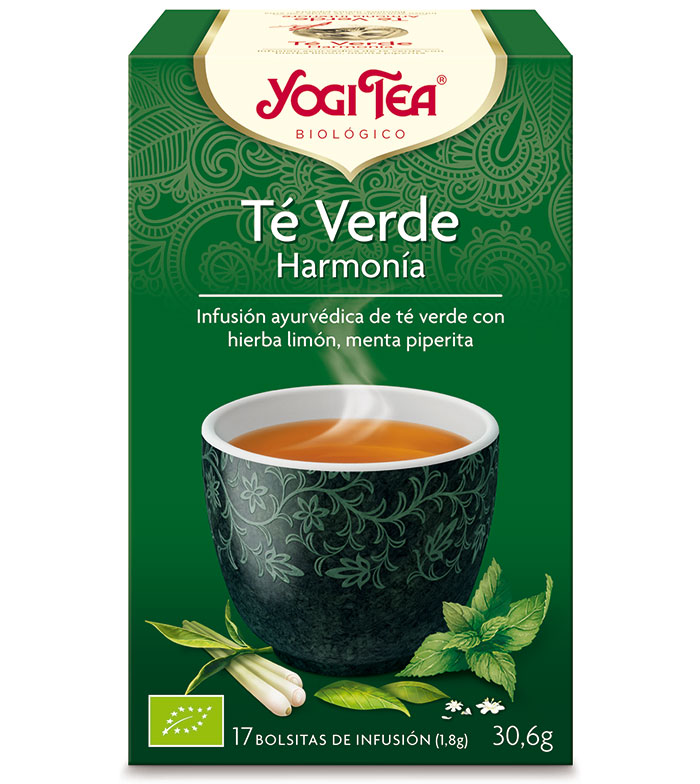 Yogi Tea - Infusión 17 bolsitas - Té Verde Harmonía