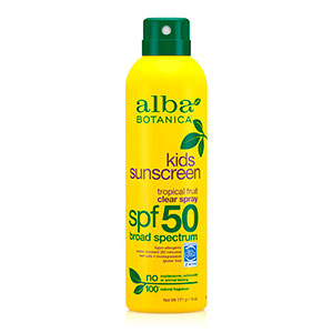 Alba Botanica - Protector Solar en spray para niños- SPF 50