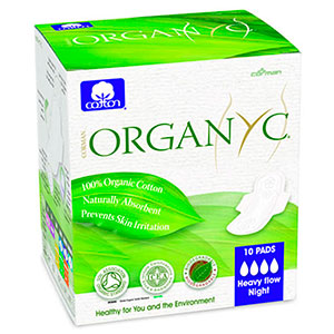 Organyc - Compresas con alas bolsa individual 10ud 100% algodón orgánico - Super