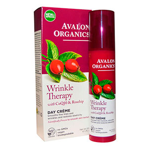 Avalon Organics - Crema antiarrugas reparadora de defensa CoQ10