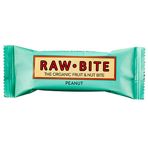 RAW-Bite - Barrita energética natural - Cacahuete